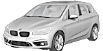 BMW F45 B1075 Fault Code